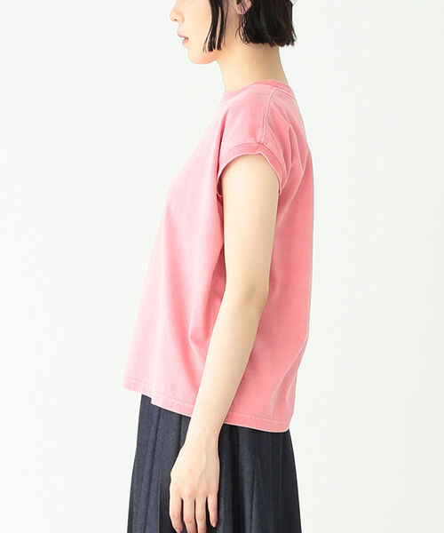BEAMS BOY(ビームスボーイ)の「SCREEN STARS × BEAMS BOY / 別注 ピグメント ノースリーブ Tシャツ(Tシャツ/カットソー・レディース・ブラック/オフホワイト/ピンク/ラベンダー・ONE SIZE)」の17枚目の写真