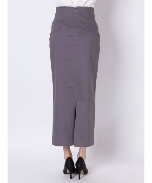 LAGUNAMOON(ラグナムーン)の「ウエストステッチデザインタイトスカート(スカート・レディース・グレー/ブラウン/ベージュ・SMALL/MEDIUM)」の11枚目の写真