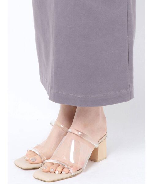 LAGUNAMOON(ラグナムーン)の「ウエストステッチデザインタイトスカート(スカート・レディース・グレー/ブラウン/ベージュ・SMALL/MEDIUM)」の10枚目の写真