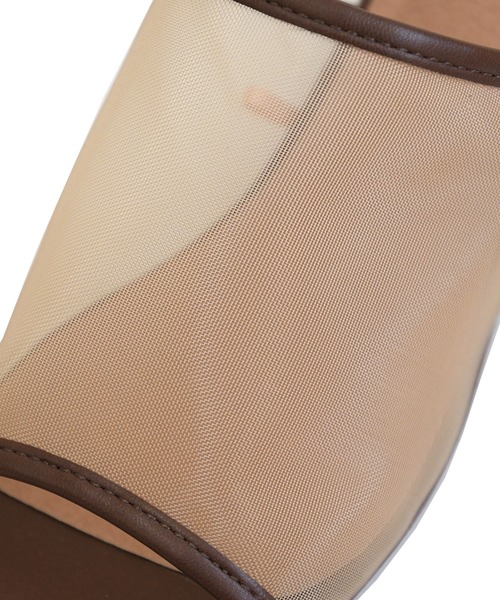 sango(sango)の「シアーロークリアヒールサンダル(サンダル・レディース・ホワイト/ブラック/ダークブラウン/ベージュ/グレイッシュベージュ/ベージュ系その他/ベージュ系その他2/ブラック系その他/ブラウン系その他/ホワイト系その他・SS/S/M/L/LL/3L)」の15枚目の写真