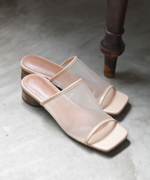 sango(sango)の「シアーロークリアヒールサンダル(サンダル・レディース・ホワイト/ブラック/ダークブラウン/ベージュ/グレイッシュベージュ/ベージュ系その他/ベージュ系その他2/ブラック系その他/ブラウン系その他/ホワイト系その他・SS/S/M/L/LL/3L)」の20枚目の写真