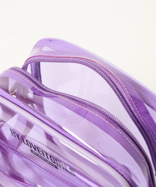 by LOVEiT（バイラビット）の「ユニコーンつきPVCショルダーバッグ（ショルダーバッグ・キッズ・オフホワイト/パープル・FREE）」の4枚目の写真