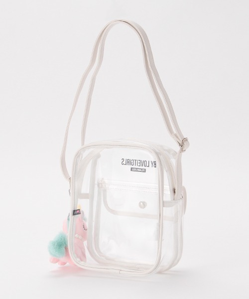 by LOVEiT（バイラビット）の「ユニコーンつきPVCショルダーバッグ（ショルダーバッグ・キッズ・オフホワイト/パープル・FREE）」の6枚目の写真