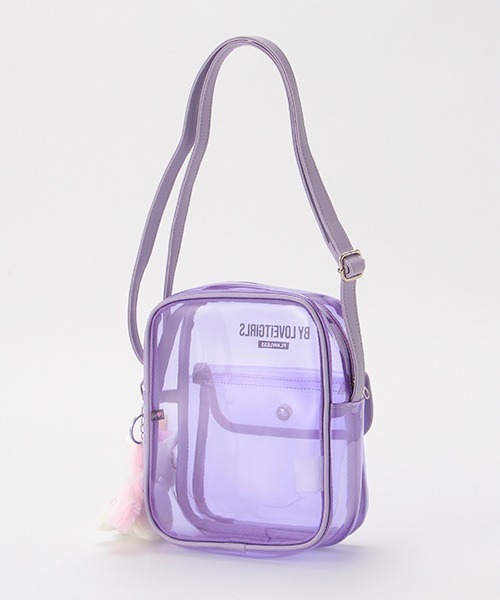 by LOVEiT（バイラビット）の「ユニコーンつきPVCショルダーバッグ（ショルダーバッグ・キッズ・オフホワイト/パープル・FREE）」の7枚目の写真