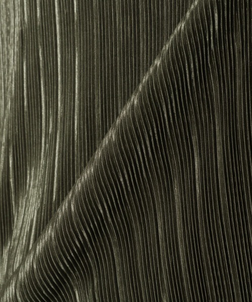 HARE（ハレ）の「プリーツプルオーバー(HARE)（Tシャツ/カットソー・メンズ・ブラック/グリーン/オフホワイト・FREE）」の9枚目の写真