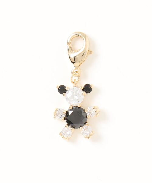 ma chere Cosette?（マシェールコゼット）の「くまマスクチャーム（チャーム・レディース・ホワイト/ブラック系その他/ライトブルー/イエロー系その他・FREE）」の8枚目の写真