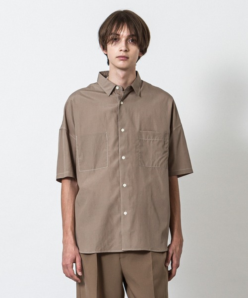 SLICK（スリック）の「リヨセルコットンドロップショルダーステッチ