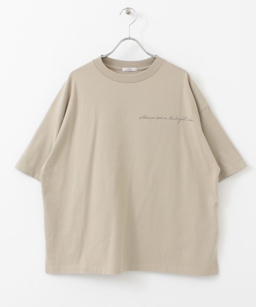 ITEMS URBANRESEARCH（アイテムズ アーバンリサーチ）の「ルーズプリントTシャツ（Tシャツ/カットソー・レディース・チャコールグレー/オフホワイト/グレー系その他・FREE）」の22枚目の写真