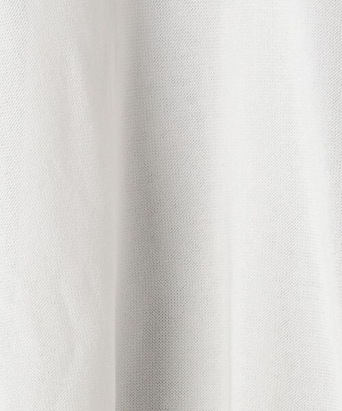 BEAUTY&YOUTH UNITED ARROWS（ビューティーアンドユースユナイテッドアローズ）の「BY ホールガーメント バックボリュームVネック6分袖ニット -ウォッシャブル-（ニット/セーター・レディース・ブラック/オフホワイト/ケリー・FREE）」の22枚目の写真