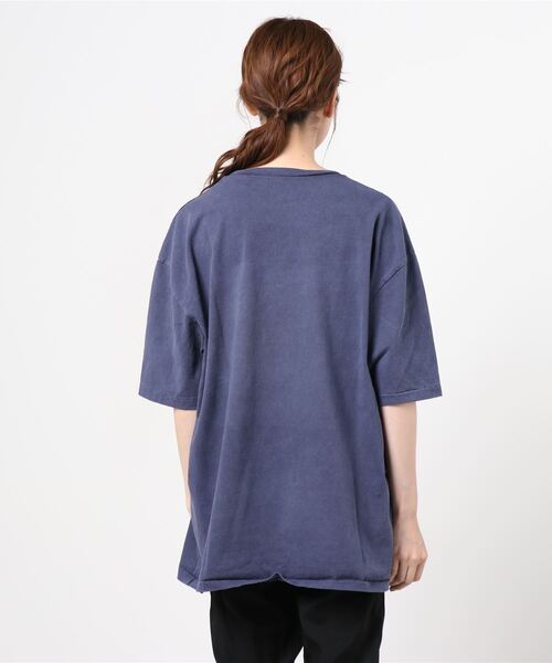 MIXTA（ミクスタ）の「MIXTA/ミクスタ　YOSEMITE BEAR big T ヨセミテベア　ビッグティー（Tシャツ/カットソー・レディース・ネイビー・XX-LARGE）」の2枚目の写真