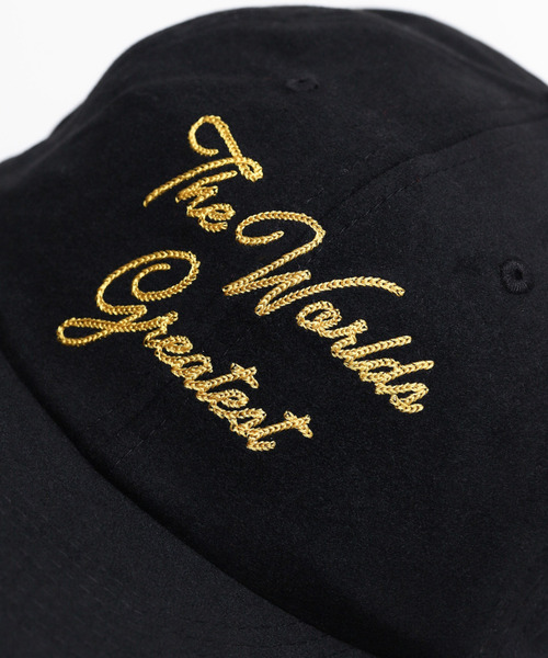 Diamond SUPPLY CO.（ダイアモンドサプライ）の「Diamond Supply Co./ダイアモンド キャップ Dmnd X Muhammad Ali Worlds Greatest ZD CapD19DMHG406S（キャップ・メンズ・ブラック/レッド・FREE）」の4枚目の写真