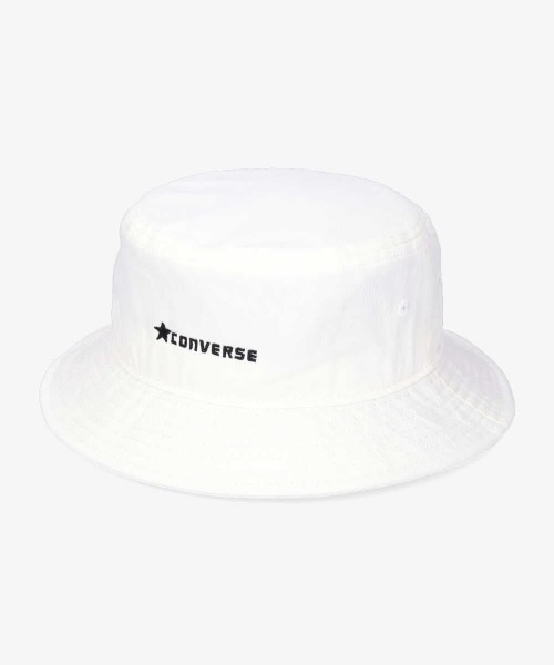 CONVERSE(コンバース)の「【CONVERSE】CNSK C.TWILL BUCKET(ハット・キッズ・ブラック/ホワイト/ネイビー/ベージュ・54cm)」の6枚目の写真