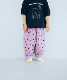 LOWRYS FARM | コットンプリントテーパードパンツ　953596(その他パンツ)