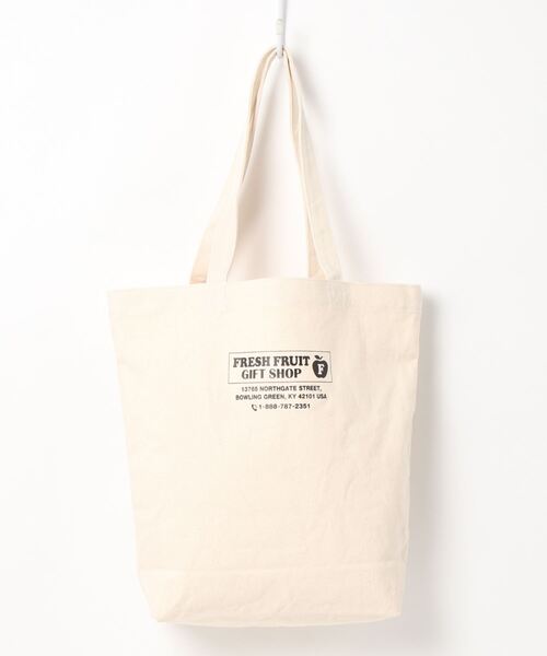 FRUIT OF THE LOOM(フルーツオブザルーム)の「FFGS SOUVENIR TOTE BAG / キャンバス / トート/ カジュアル / ロゴ / プリント(トートバッグ・レディース・D/C/E/B/A・FREE)」の6枚目の写真