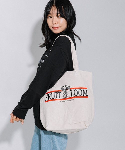 FRUIT OF THE LOOM(フルーツオブザルーム)の「FFGS SOUVENIR TOTE BAG / キャンバス / トート/ カジュアル / ロゴ / プリント(トートバッグ・レディース・D/C/E/B/A・FREE)」の2枚目の写真