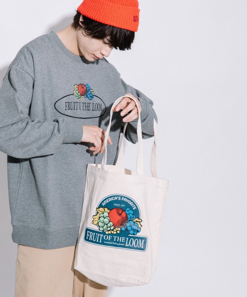FRUIT OF THE LOOM(フルーツオブザルーム)の「FFGS SOUVENIR TOTE BAG / キャンバス / トート/ カジュアル / ロゴ / プリント(トートバッグ・レディース・D/C/E/B/A・FREE)」の5枚目の写真