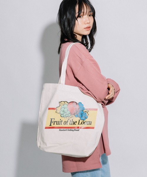 FRUIT OF THE LOOM(フルーツオブザルーム)の「FFGS SOUVENIR TOTE BAG / キャンバス / トート/ カジュアル / ロゴ / プリント(トートバッグ・レディース・D/C/E/B/A・FREE)」の14枚目の写真
