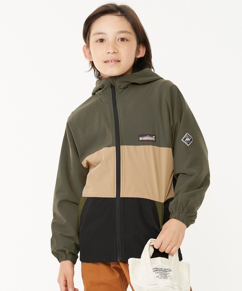 KRIFF MAYER Kid's Collection(クリフメイヤーキッズコレクション)の「アクティブストレッチJK(その他アウター・キッズ・ブラック/ベージュ/カーキ/カラフル・120/130/140/150/160/170)」の4枚目の写真