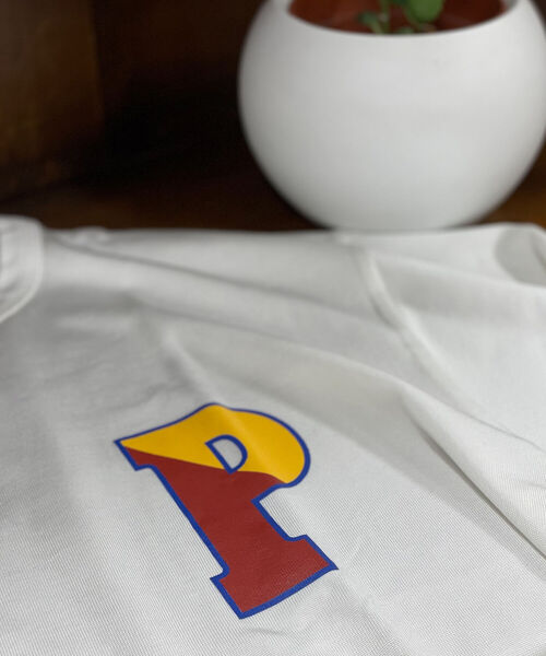 GLOSTER（グロスター）の「【GLOSTER/グロスター】ヴィンテージ風プリントレーヨンTシャツ（Tシャツ/カットソー・メンズ・ホワイト/ブラック/グリーン/ブルー・M/L）」の13枚目の写真