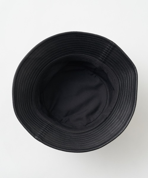 CIAOPANIC TYPY(チャオパニックティピー)の「【KIDS】フェイクレザーバケットハット(ハット・キッズ・ブラック・ONE SIZE)」の7枚目の写真