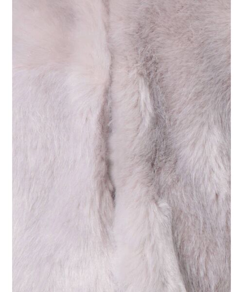 MERCURYDUO（マーキュリーデュオ）の「エコファーコクーンコート（その他アウター・レディース・ライトグレー/ブラウン・FREE）」の18枚目の写真