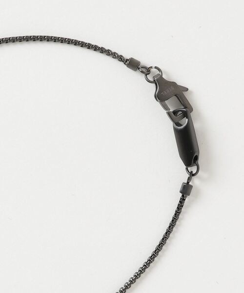 EMPORIO ARMANI(エンポリオアルマーニ)の「エンポリオ・アルマーニ アクセサリー メンズ ネックレス グレー EGS2811060(ネックレス・メンズ・グレー・FREE)」の5枚目の写真