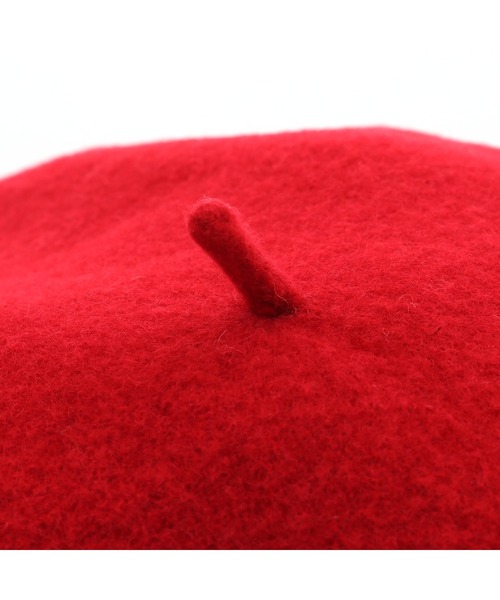 JENNI love（ジェニィラブ）の「アーチロゴベレー（ハンチング/ベレー帽・キッズ・オフホワイト/レッド/グレー・F）」の15枚目の写真