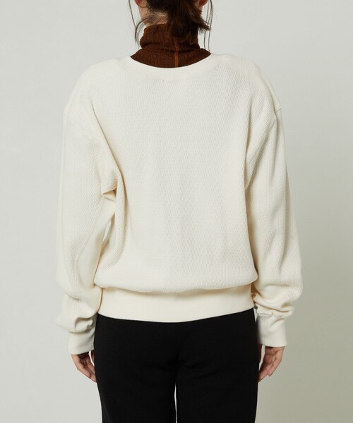 FREAK'S STORE（フリークスストア）の「ヴィンテージハニカム2wayカーディガン（カーディガン/ボレロ・レディース・オフホワイト/ブラック/ピンク/グリーン・ﾌﾘ-）」の15枚目の写真