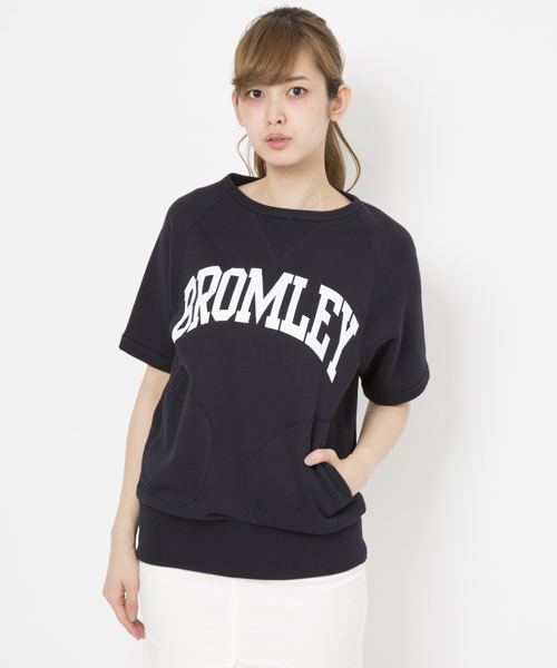 SILAS（サイラス）の「SWEAT S/S TOP BROMLEY（スウェット・レディース・ホワイト/アッシュ/ネイビー・ONE SIZE）」の3枚目の写真