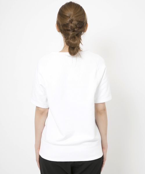 SILAS（サイラス）の「SWEAT S/S TOP BROMLEY（スウェット・レディース・ホワイト/アッシュ/ネイビー・ONE SIZE）」の4枚目の写真