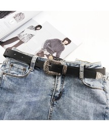 Port | ウエスタン バックル レザー ベルト #(ベルト)