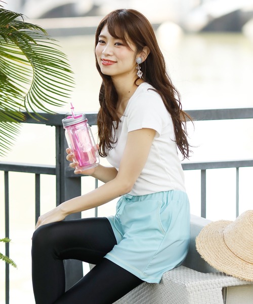 ElegChic（エレグシック）の「ショートパンツラッシュガード（その他パンツ・レディース・ホワイト/ミント/イエロー・M/XL）」の20枚目の写真