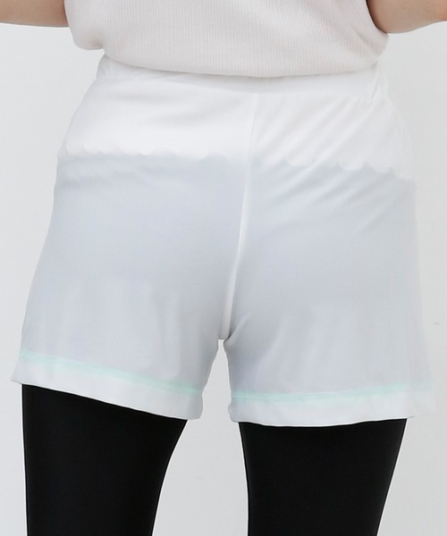 ElegChic（エレグシック）の「ショートパンツラッシュガード（その他パンツ・レディース・ホワイト/ミント/イエロー・M/XL）」の9枚目の写真