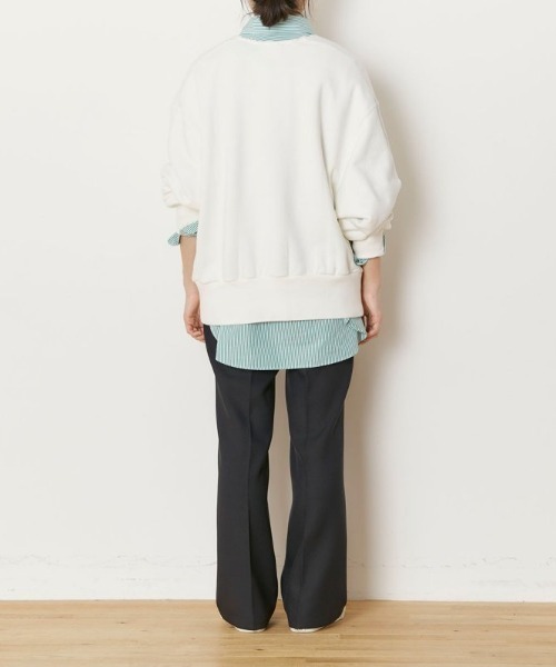 THE SHINZONE（ザ　シンゾーン）の「THE SHINZONE V NECK  SWEAT 21SMSCU13（スウェット・レディース・オフホワイト/グレー/ホワイト・FREE）」の21枚目の写真