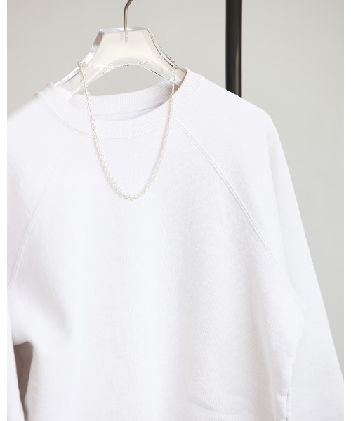 TODAYFUL（トゥデイフル）の「ラグランコンパクトスエット（スウェット・レディース・ホワイト/ブラウン・FREE）」の8枚目の写真