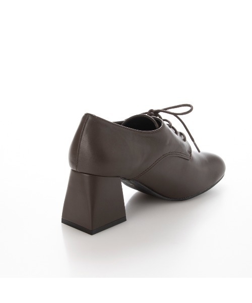 Realta（レアルタ）の「Realta(レアルタ) オブリークトゥレースアップシューズ パンプス（パンプス・レディース・ブラック/ダークブラウン・M/LL/S/L）」の13枚目の写真