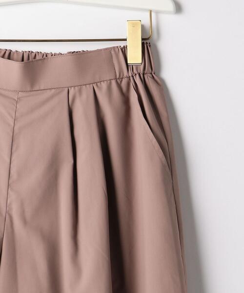 THE STATION STORE（ザ ステーション ストア）の「＜ma couleur(マ クルール)＞タックギャザー スカンツ/パンツ（その他パンツ・レディース・ブラック/ベージュ・S/M）」の18枚目の写真