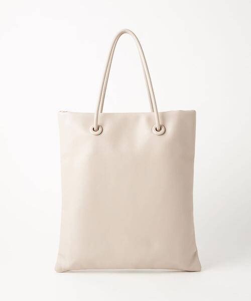 green label relaxing（グリーンレーベルリラクシング）の「バッグ イン PC ケース 2WAY ショルダー トート バッグ（トートバッグ・レディース・ライトグレー/ブラック/ケリー・FREE）」の10枚目の写真