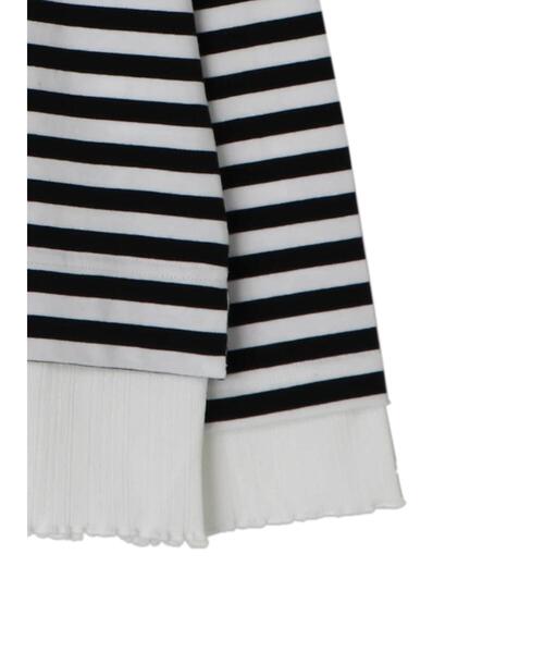 AMERICAN HOLIC（アメリカンホリック）の「裾テレコボーダーカットプルオーバー（Tシャツ/カットソー・レディース・その他7・M/L）」の15枚目の写真