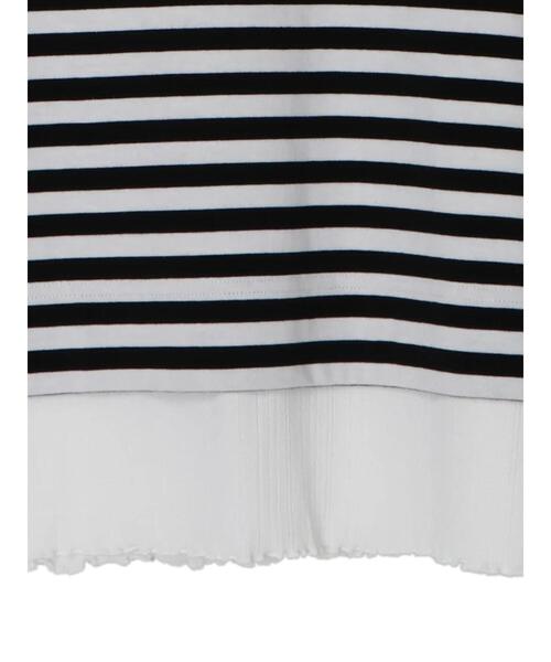 AMERICAN HOLIC（アメリカンホリック）の「裾テレコボーダーカットプルオーバー（Tシャツ/カットソー・レディース・その他7・M/L）」の16枚目の写真