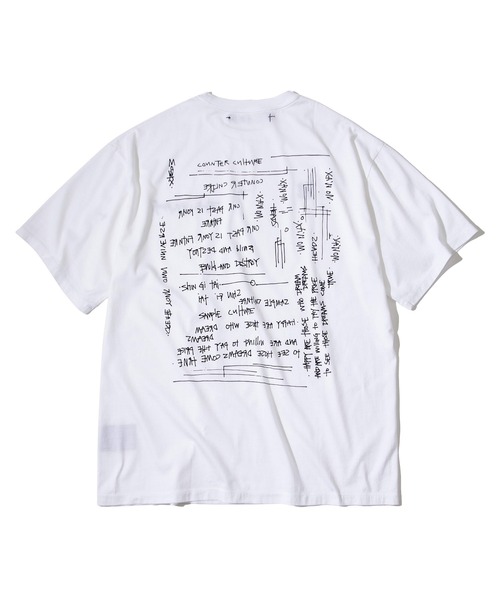 STUDIOUS(ステュディオス)の「【studio:AR.MouR】studio:AR.MouR × UNKLE TEE 2(Tシャツ/カットソー・メンズ・ホワイト/ブラック・MEDIUM/LARGE/SMALL/LL)」の2枚目の写真