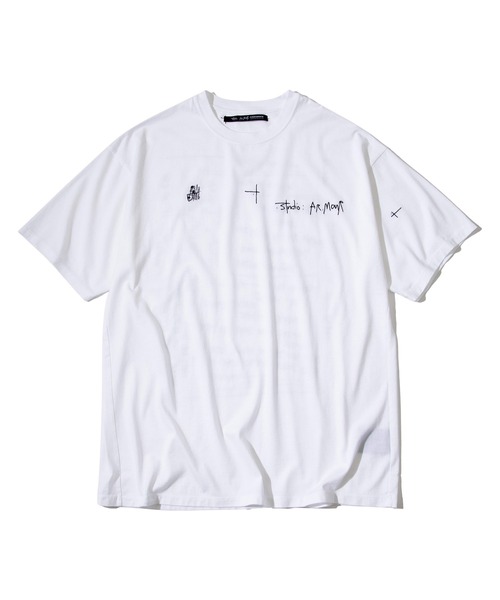 STUDIOUS(ステュディオス)の「【studio:AR.MouR】studio:AR.MouR × UNKLE TEE 2(Tシャツ/カットソー・メンズ・ホワイト/ブラック・MEDIUM/LARGE/SMALL/LL)」の6枚目の写真