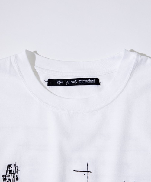 STUDIOUS(ステュディオス)の「【studio:AR.MouR】studio:AR.MouR × UNKLE TEE 2(Tシャツ/カットソー・メンズ・ホワイト/ブラック・MEDIUM/LARGE/SMALL/LL)」の10枚目の写真