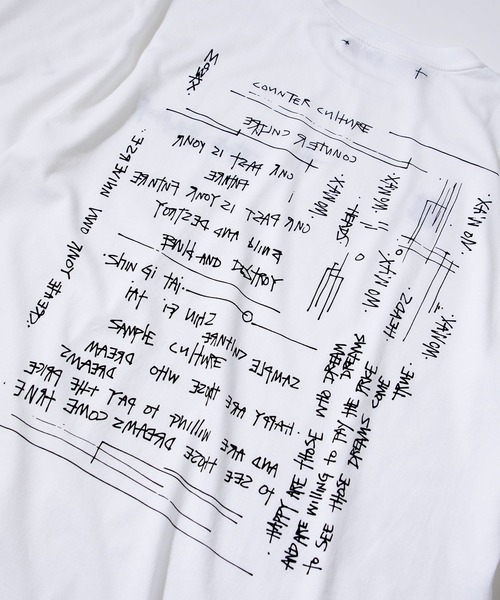 STUDIOUS(ステュディオス)の「【studio:AR.MouR】studio:AR.MouR × UNKLE TEE 2(Tシャツ/カットソー・メンズ・ホワイト/ブラック・MEDIUM/LARGE/SMALL/LL)」の8枚目の写真