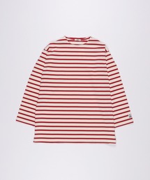 FIDELITY | BORDER L/S OVER-LENGTH / ボーダーシャツ・ロングレングス(Tシャツ/カットソー)