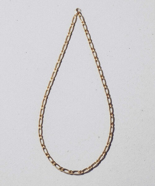 and cloud(アンドクラウド)の「Figaro Chain Necklace M(ネックレス・レディース・ブラック/シルバー/イエローゴールド・FREE)」の3枚目の写真