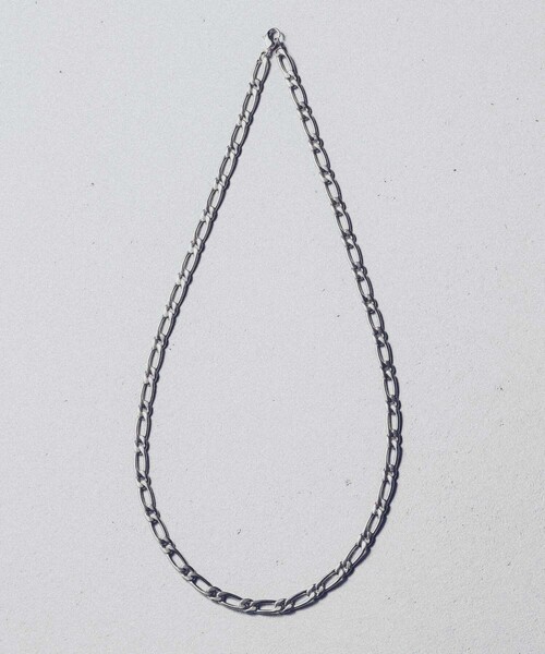 and cloud(アンドクラウド)の「Figaro Chain Necklace M(ネックレス・レディース・ブラック/シルバー/イエローゴールド・FREE)」の5枚目の写真