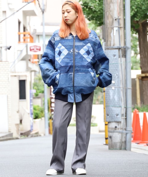 ROOPTOKYO（ループトウキョウ）の「SEVEN BY SEVEN/セブン バイ セブン 再構築BZ デニム ブルゾンジャケット ユニセックス オーバーサイズ（ブルゾン・メンズ・ブルー・L/M）」の9枚目の写真