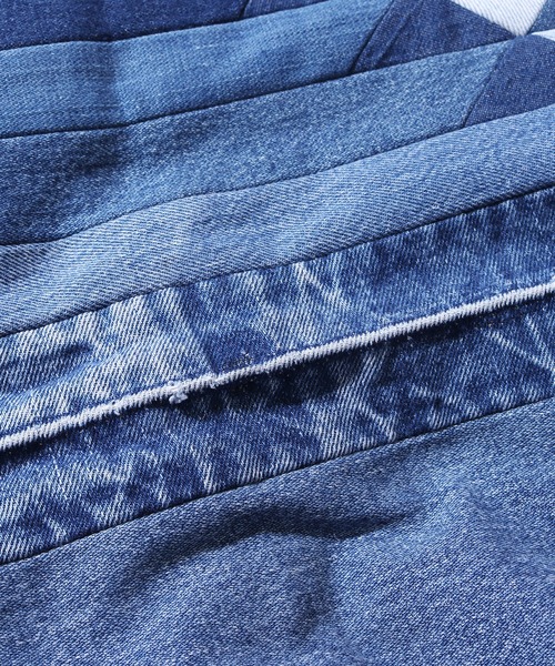 ROOPTOKYO（ループトウキョウ）の「SEVEN BY SEVEN/セブン バイ セブン 再構築BZ デニム ブルゾンジャケット ユニセックス オーバーサイズ（ブルゾン・メンズ・ブルー・L/M）」の11枚目の写真