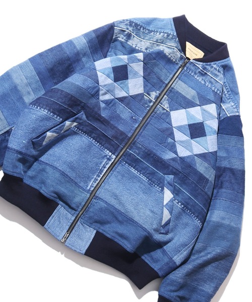 ROOPTOKYO（ループトウキョウ）の「SEVEN BY SEVEN/セブン バイ セブン 再構築BZ デニム ブルゾンジャケット ユニセックス オーバーサイズ（ブルゾン・メンズ・ブルー・L/M）」の16枚目の写真